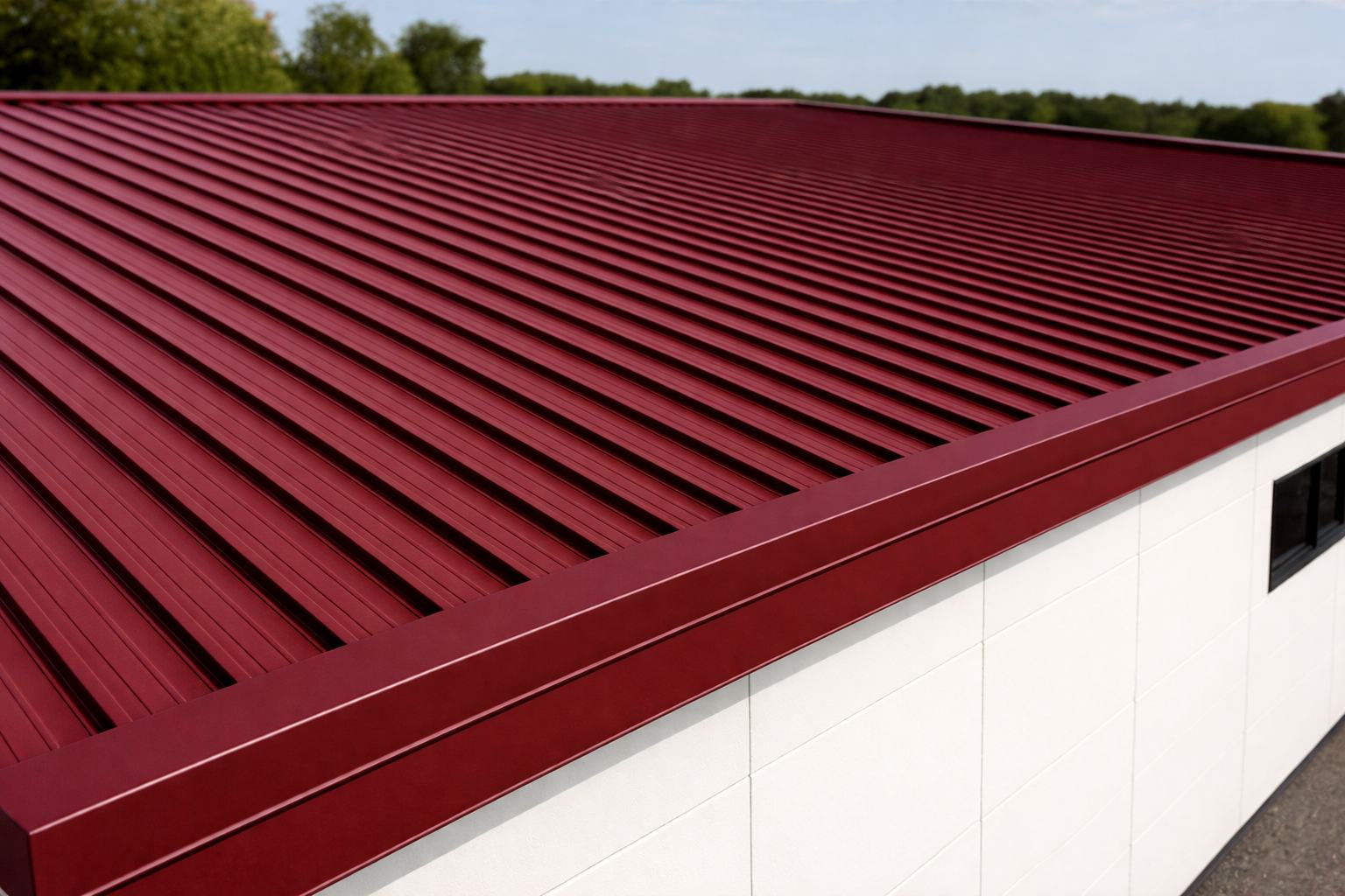 Кровельные панели для производственного здания